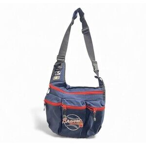 ATLANTA BRAVES Diaper Dude Dad Diaper Bag MLB Baseball Messenger Bag
